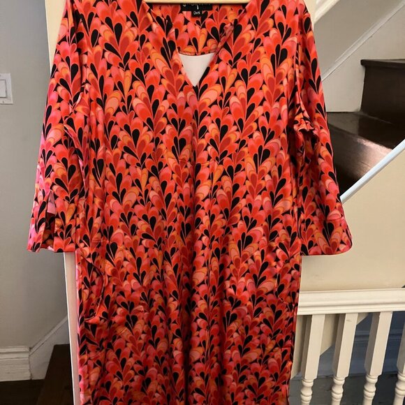 Lesley Evers Red Flame Dress - Picture 7 of 14